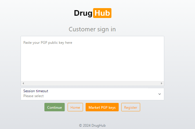 Login form